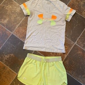 Woman’s UA outfit size small